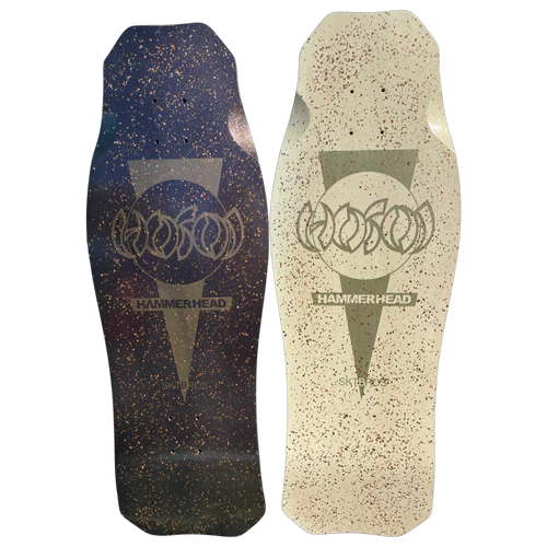 HOSOI O.G. HAMMERHEAD LIMITED 24K FLAKE SKATEBOARD DECK 10.5X31
