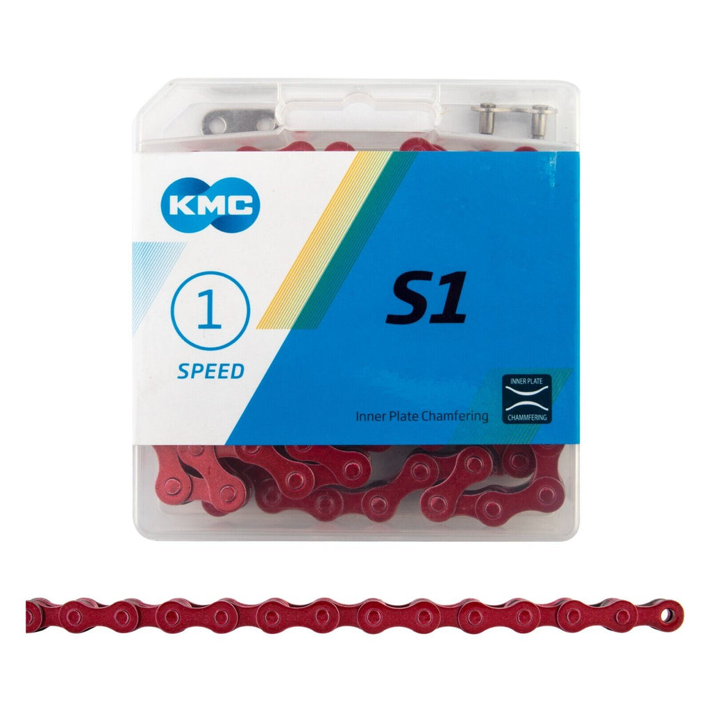 Two KMC Z410 Master Links For Single-Speed Bike Chains - Fixie, BMX, Cruiser Chains - 1/2" X 1/8"