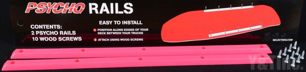 VISION PSYCHO SKATEBOARD RAILS - 14.5