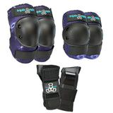 TRIPLE 8 SAVER SERIES - COLOR COLLECTION - 3 Pad Roller Derby Pack