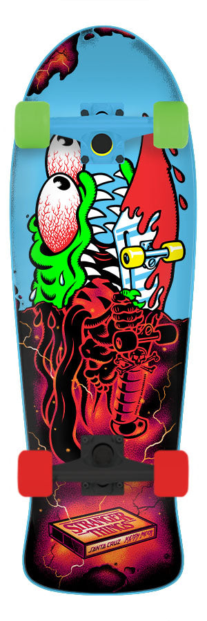 SANTA CRUZ X STRANGER THINGS MEEK SLASHER - CRUISER
