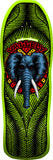 POWELL PERALTA VALLELY ELEPHANT SKATEBOARD DECK LIME - 9.85" x 30"