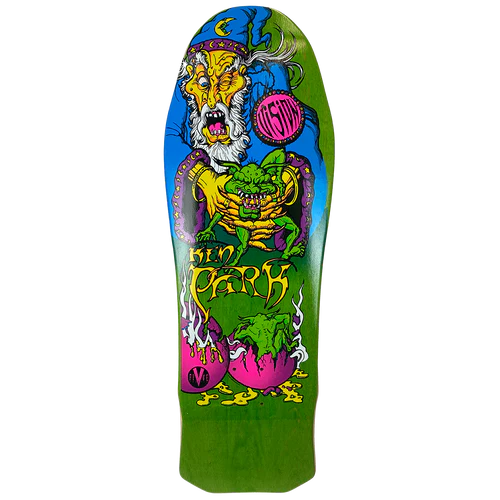 VISION KEN PARK WIZARD REISSUE SKATEBOARD DECK - 10